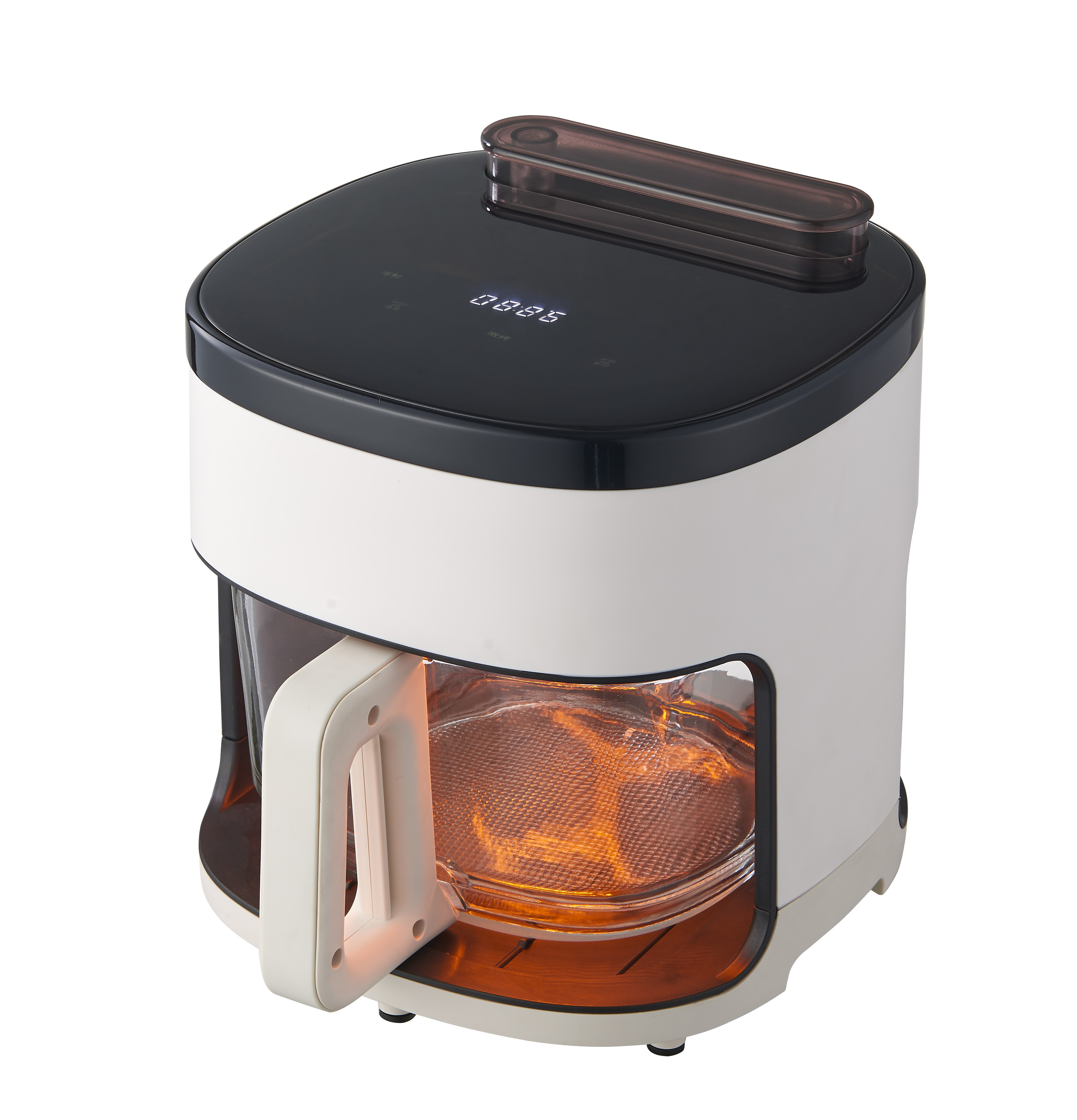 TOC 4,2L Smart Digitale Heißluftfritteuse Quadratisch Schwarz
